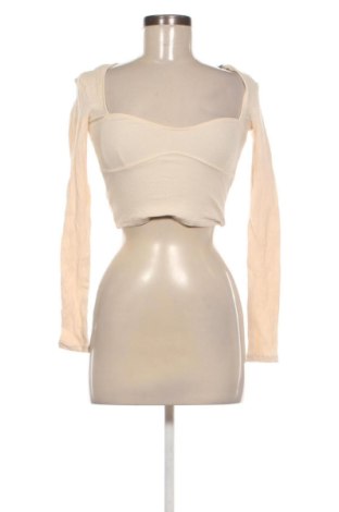 Bluză de femei H&M Divided, Mărime XS, Culoare Bej, Preț 98,99 Lei