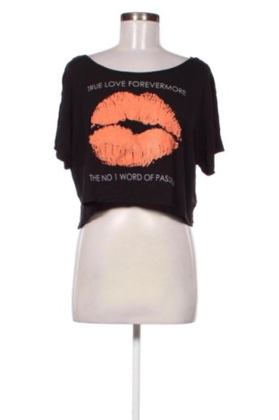 Damen Shirt H&M Divided, Größe M, Farbe Schwarz, Preis 9,70 €