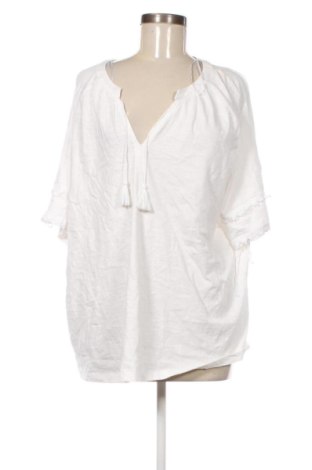 Γυναικεία μπλούζα Laura Torelli, Μέγεθος XL, Χρώμα Λευκό, Τιμή 18,99 €