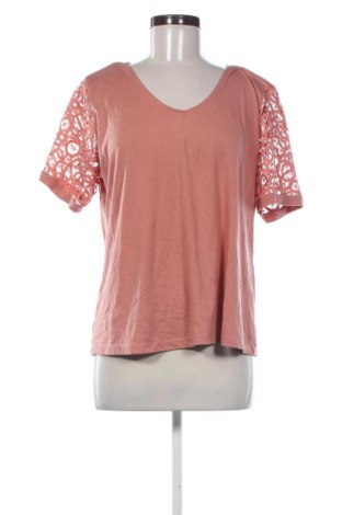 Bluzka damska Laura Torelli, Rozmiar L, Kolor Brązowy, Cena 51,99 zł