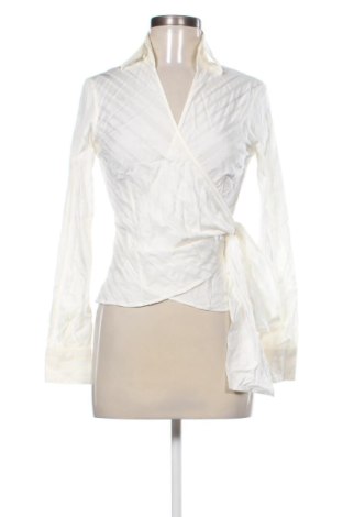 Дамска блуза Massimo Dutti, Размер M, Цвят Екрю, Цена 65,57 €