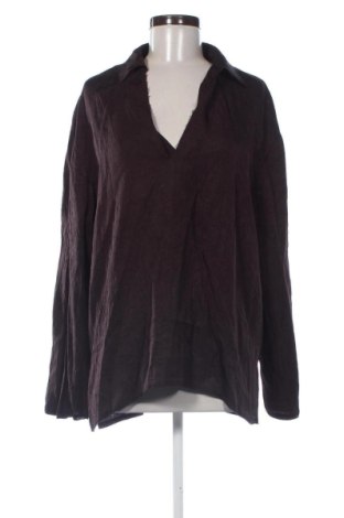 Bluzka damska Massimo Dutti, Rozmiar L, Kolor Brązowy, Cena 133,96 zł