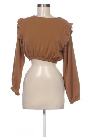 Bluzka damska Moda Fashion, Rozmiar S, Kolor Brązowy, Cena 51,99 zł