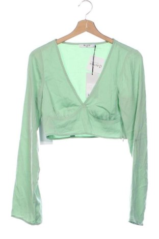 Dámska blúza NA-KD, Veľkosť S, Farba Zelená, Cena  20,95 €