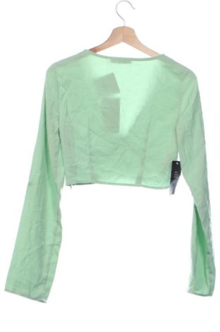 Dámska blúza NA-KD, Veľkosť S, Farba Zelená, Cena  20,95 €