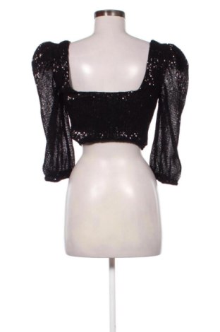 Дамска блуза NA-KD, Размер S, Цвят Черен, Цена 17,00 €