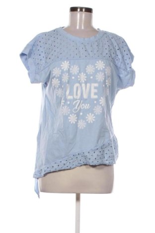 Damen Shirt NEW COLLECTION, Größe XL, Farbe Blau, Preis 14,00 €