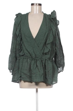 Дамска блуза ONLY, Размер XXL, Цвят Зелен, Цена 27,68 €