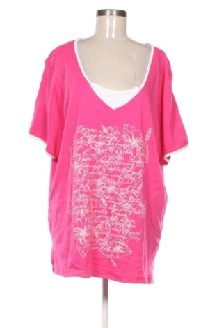 Γυναικεία μπλούζα Okay, Μέγεθος 4XL, Χρώμα Ρόζ , Τιμή 18,99 €