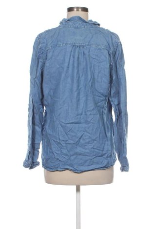 Damen Shirt Peckott, Größe M, Farbe Blau, Preis € 9,70