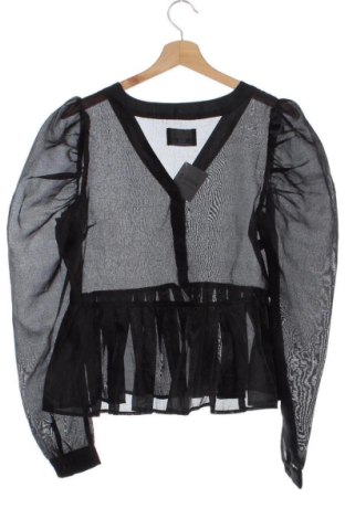 Дамска блуза Pieces, Размер L, Цвят Черен, Цена 10,00 €