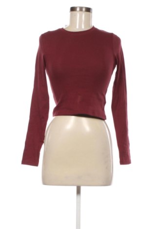 Bluză de femei Pull&Bear, Mărime S, Culoare Roșu, Preț 60,99 Lei