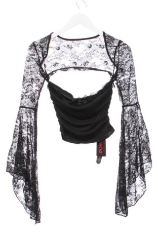 Női blúz Romwe, Méret S, Szín Fekete, Ár 4 949 Ft