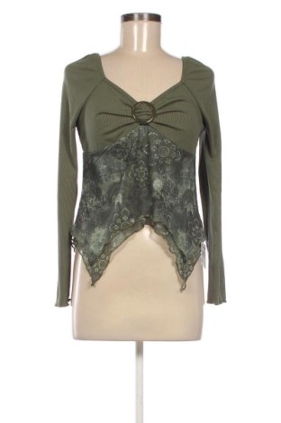 Dámská halenka Romwe, Velikost L, Barva Zelená, Cena  283,00 Kč