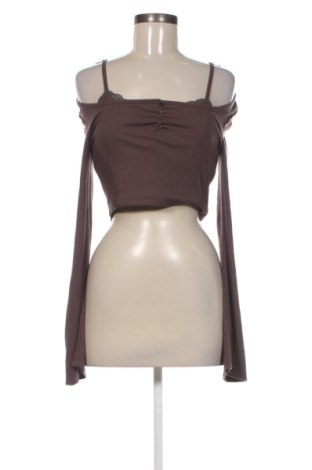 Dámská halenka SHEIN, Velikost M, Barva Hnědá, Cena  283,00 Kč