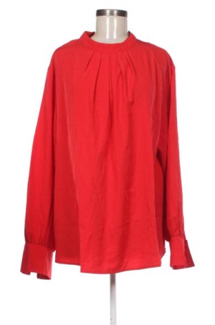Γυναικεία μπλούζα SHEIN, Μέγεθος 3XL, Χρώμα Κόκκινο, Τιμή 4,99 €