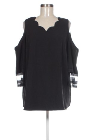 Дамска блуза SHEIN, Размер XL, Цвят Черен, Цена 10,22 €