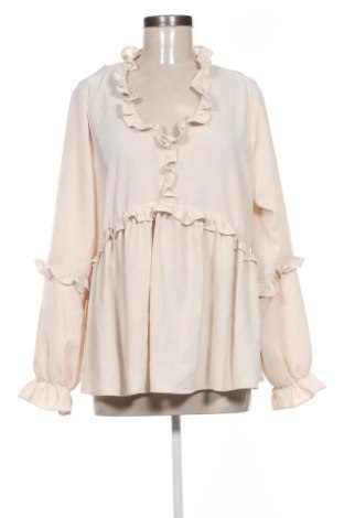 Дамска блуза SHEIN, Размер XL, Цвят Екрю, Цена 10,22 €