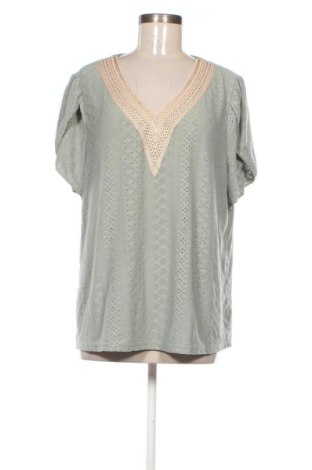 Γυναικεία μπλούζα SHEIN, Μέγεθος XXL, Χρώμα Πράσινο, Τιμή 11,99 €