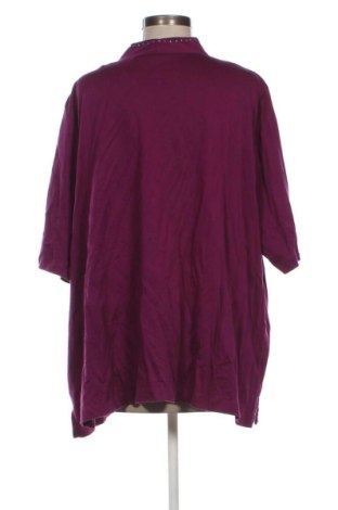 Дамска блуза Selection By Ulla Popken, Размер 4XL, Цвят Лилав, Цена 14,31 €