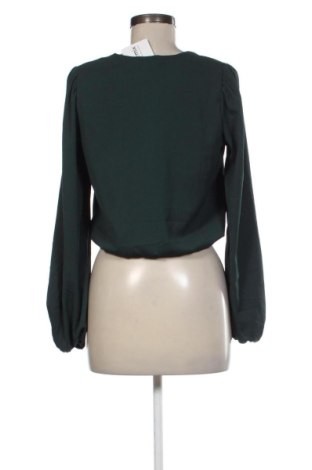 Дамска блуза Sinsay, Размер XS, Цвят Зелен, Цена 10,00 €