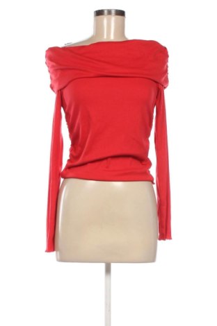 Bluzka damska Sinsay, Rozmiar M, Kolor Czerwony, Cena 85,31 zł