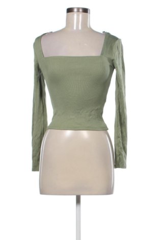 Γυναικεία μπλούζα Stradivarius, Μέγεθος S, Χρώμα Πράσινο, Τιμή 11,99 €