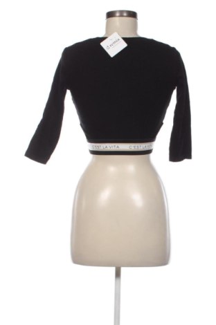 Дамска блуза Tally Weijl, Размер S, Цвят Черен, Цена 10,22 €