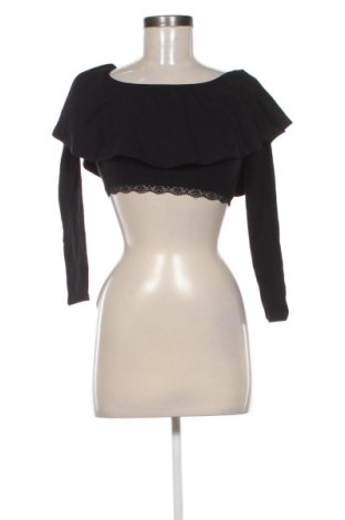 Дамска блуза Tally Weijl, Размер XXS, Цвят Черен, Цена 3,57 €