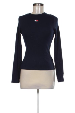 Bluză de femei Tommy Jeans, Mărime M, Culoare Albastru, Preț 494,99 Lei