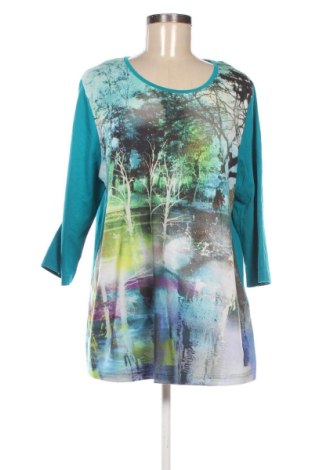 Дамска блуза Ulla Popken, Размер L, Цвят Многоцветен, Цена 14,31 €