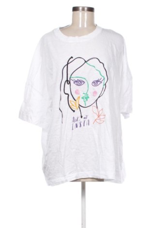 Дамска блуза Unbranded, Размер 5XL, Цвят Бял, Цена 10,22 €