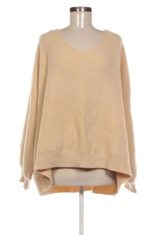 Γυναικεία μπλούζα Unbranded, Μέγεθος 5XL, Χρώμα  Μπέζ, Τιμή 6,99 €