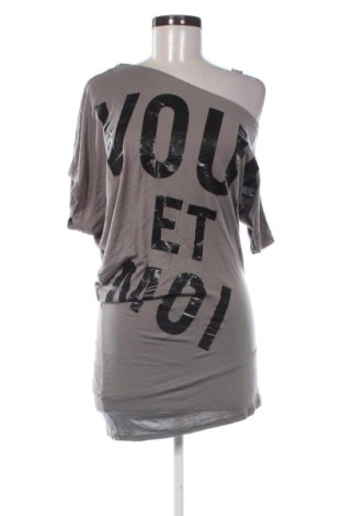 Bluzka damska Unbranded, Rozmiar S, Kolor Szary, Cena 53,58 zł