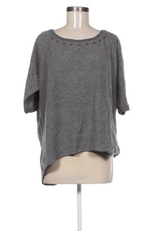 Damen Shirt United Colors Of Benetton, Größe XL, Farbe Grau, Preis 17,99 €