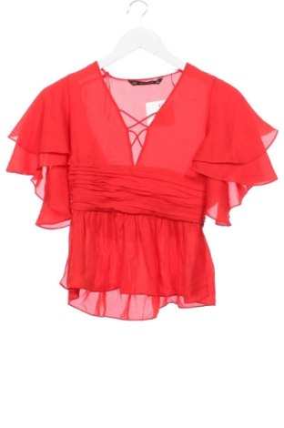 Γυναικεία μπλούζα Zara, Μέγεθος XS, Χρώμα Κόκκινο, Τιμή 12,99 €