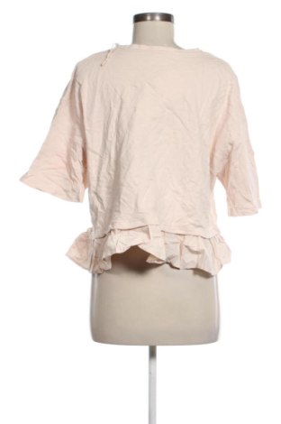 Дамска блуза Zara, Размер L, Цвят Екрю, Цена 10,73 €