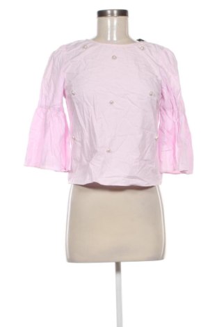 Дамска блуза Zara, Размер S, Цвят Розов, Цена 14,31 €