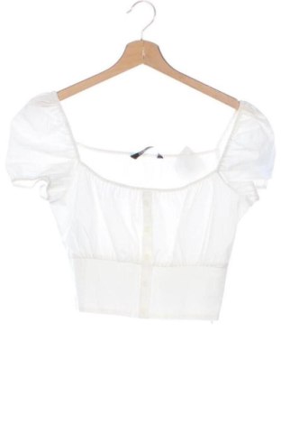 Γυναικεία μπλούζα Zara, Μέγεθος M, Χρώμα Λευκό, Τιμή 10,26 €