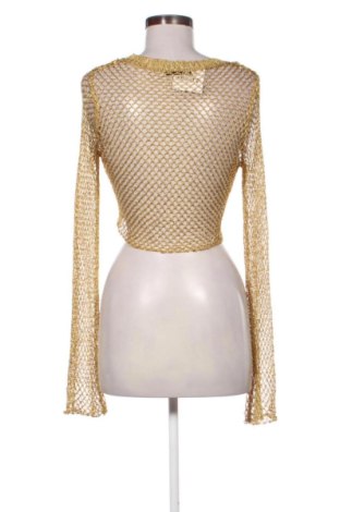 Дамска блуза Zara, Размер S, Цвят Златист, Цена 37,41 €