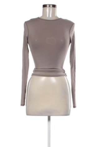 Дамска блуза Zara, Размер S, Цвят Кафяв, Цена 14,00 €