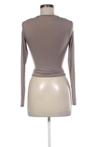 Дамска блуза Zara, Размер S, Цвят Кафяв, Цена 14,00 €