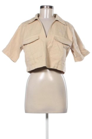 Bluzka damska Zara, Rozmiar L, Kolor Beżowy, Cena 41,99 zł