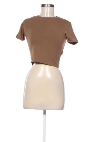 Дамска блуза Zara, Размер S, Цвят Кафяв, Цена 10,00 €