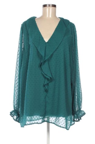 Дамска блуза Zizzi, Размер L, Цвят Зелен, Цена 20,45 €