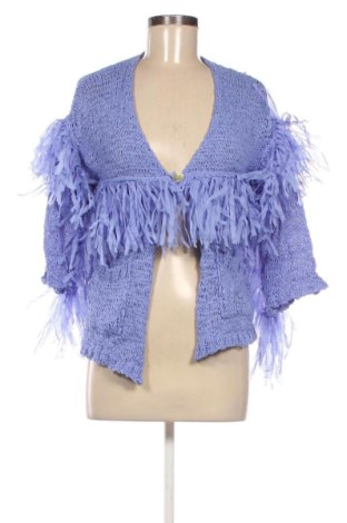 Damski kardigan Akep, Rozmiar M, Kolor Niebieski, Cena 282,66 zł