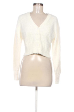 Cardigan de damă Bershka, Mărime M, Culoare Alb, Preț 145,99 Lei