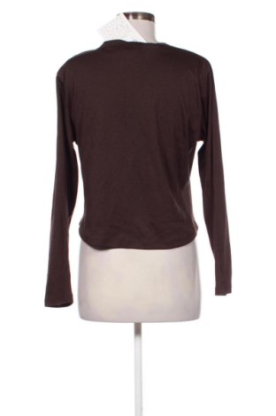 Damski kardigan Denim&Co., Rozmiar L, Kolor Brązowy, Cena 126,00 zł