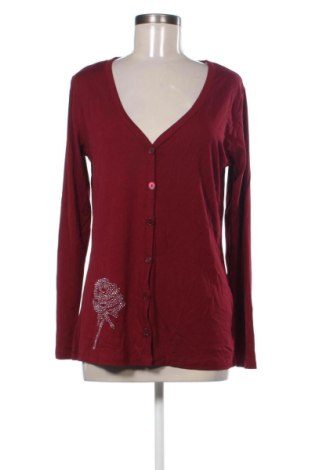 Дамска жилетка Denim&Co., Размер S, Цвят Червен, Цена 15,33 €