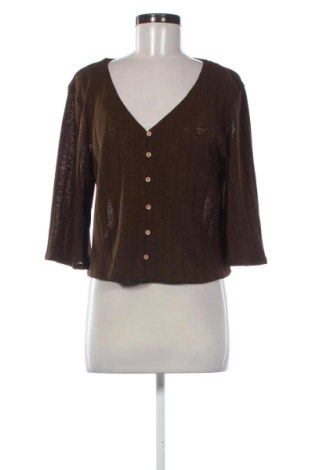 Damen Strickjacke H&M, Größe M, Farbe Braun, Preis 19,99 €